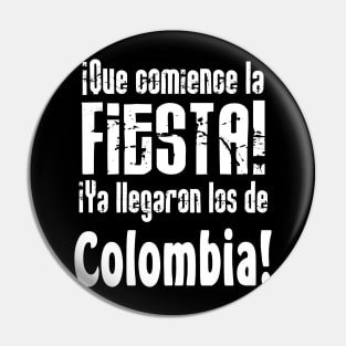 Fiesta Colombia Pin