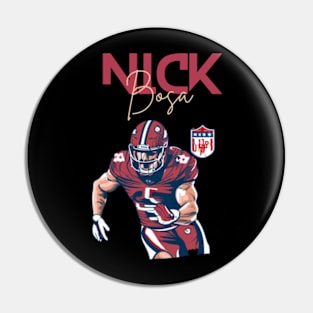 nick bosa the goat Pin