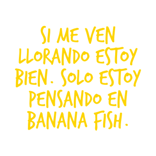 Llorando por Banana Fish T-Shirt