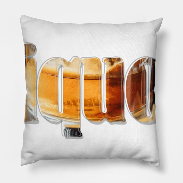 Liquor Pillow by afternoontees