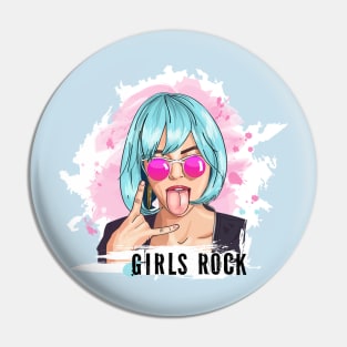 Girls power Pin