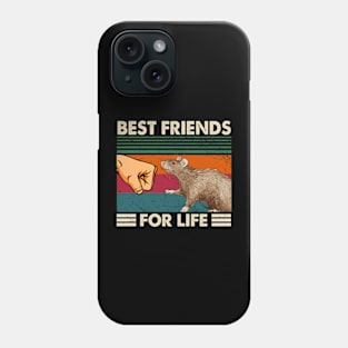 Best Friend For Life Rat-themed Merch Rodent Elegance Phone Case