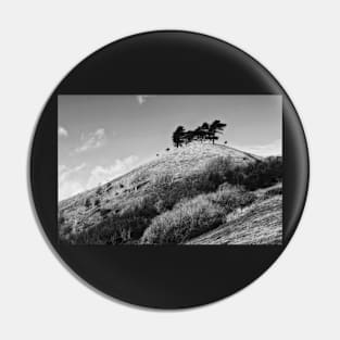 Colmers Hill -  Black and white Pin