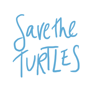 save the turtles T-Shirt