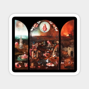 Triptych of the Last Judgement by Hieronymus Bosch Magnet