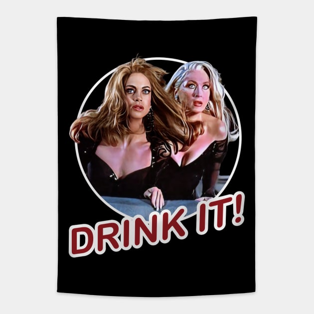 Death becomes her drink it quote Tapestry by EnglishGent