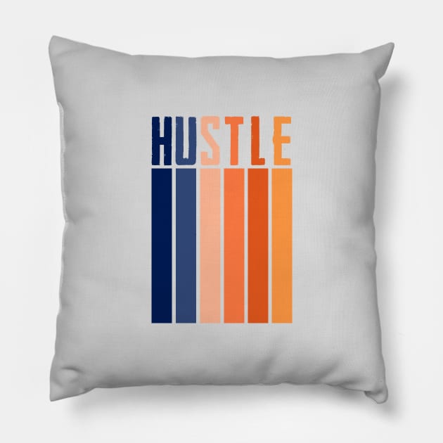 Hustle Pillow by NotSoGoodStudio