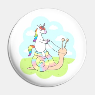 Unicorn Ride Pin