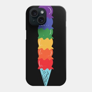 Pride Rainbow Cone Phone Case