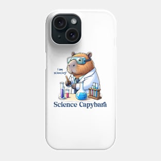 Science Capybara Phone Case