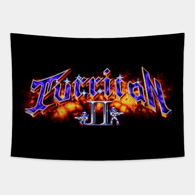 Turrican 2 Tapestry by iloveamiga