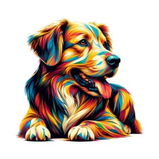 Dog Art Colorfull T-Shirt