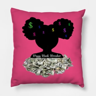 Piggy Bank Breaker Pillow