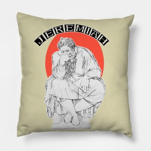 Lamentations of Jeremiah the Prophet of the End of the World! Pillow