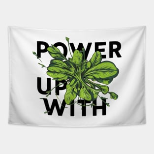 fuel energy with spinach Tapestry