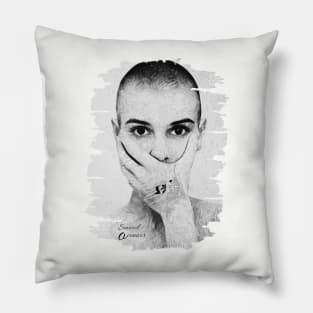 Sinead o'connor \ Brush Art Pillow