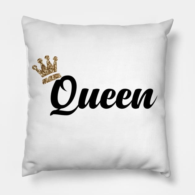 QUEEN Pillow by eesomebysrishti