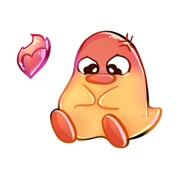 Baby Chick Angry by franzieart