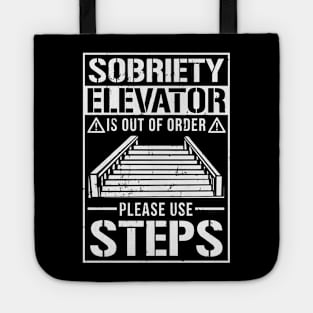 Elevator Broken Use Steps Tote