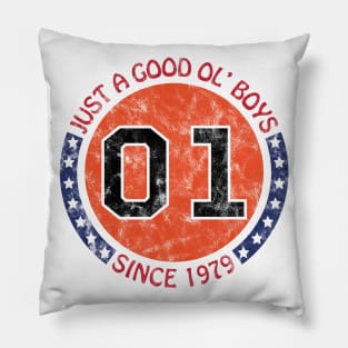 Dukes of Hazzard - Just A Good Ol' Boys Since 1979 Vintage (01 General Lee) Pillow