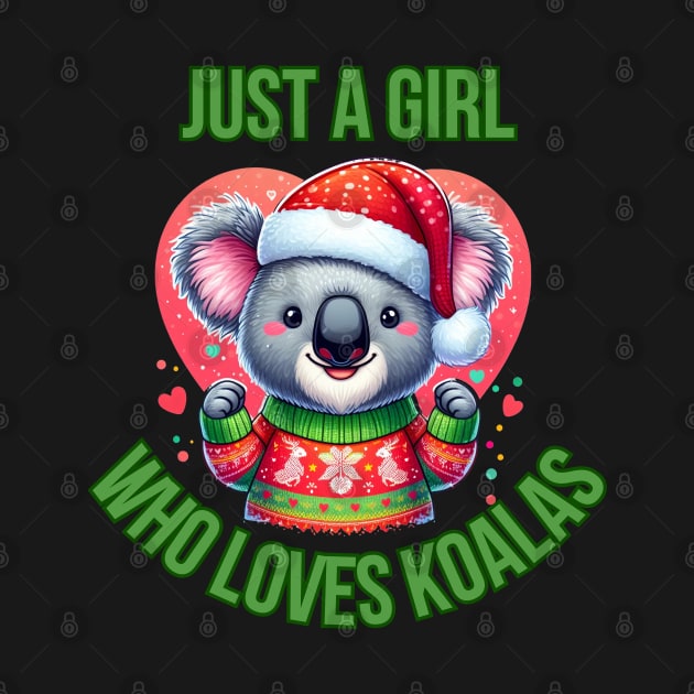 Just A Girl Who Loves Koalas by BukovskyART