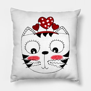 Yuna Cat | The Face of Cuteness Pillow