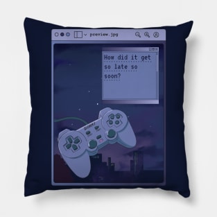 Anime Aesthetic Quote Pillow