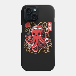 Octopus sushi Phone Case