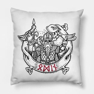 Odin of vikings Pillow