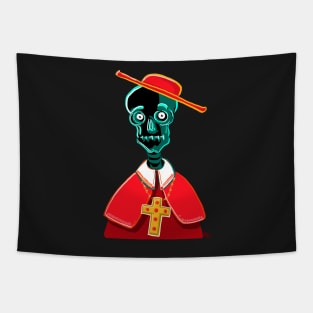 SANTA CALAVERA Tapestry