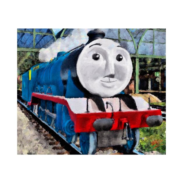 Thomas the tank engine by jsart2020