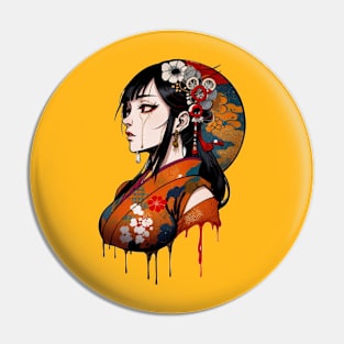 Asian Themed Pin