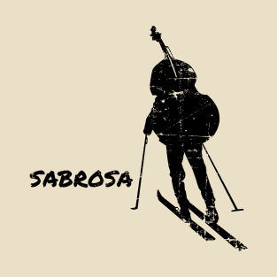 Sabrosa Distressed Black T-Shirt