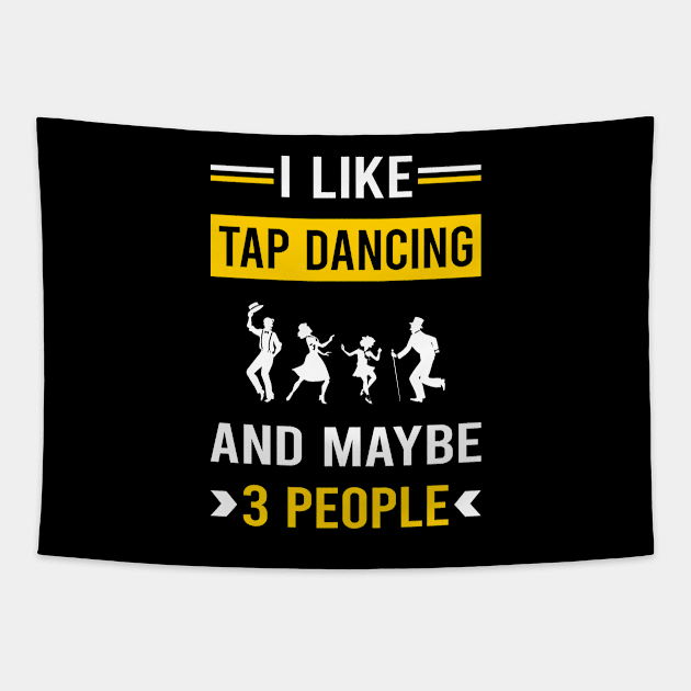 3 People Tap Dance Dancing Tapestry by Good Day