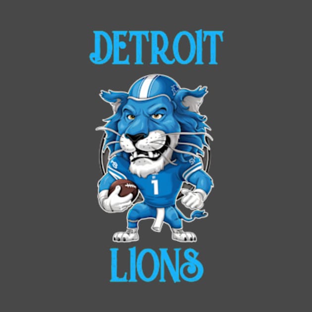 Detroit Lions by TshirtMA