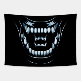 The scariest mouths in the universe... Blue Tapestry