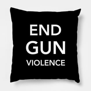 End Gun Violence Pillow