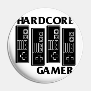 HARDCORE GAMER Pin