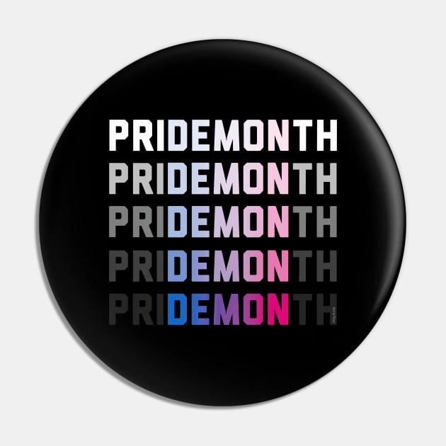 PriDEMONth Pin by Art by Veya