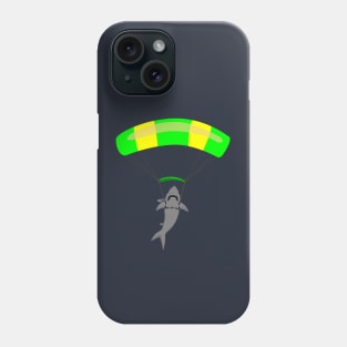 Jump The Shark -Green/Yellow canopy Phone Case