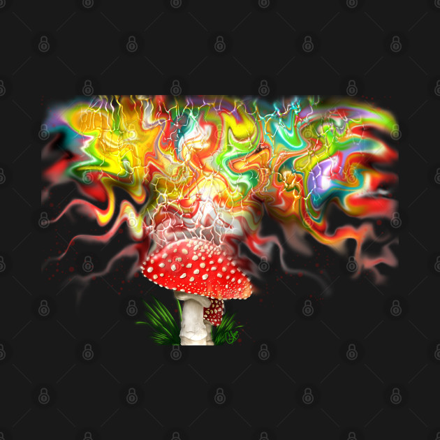 Mystic Toadstool, magic mushroom by MayGreenAbgrall
