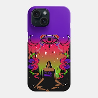 Psychedelic Girl Phone Case