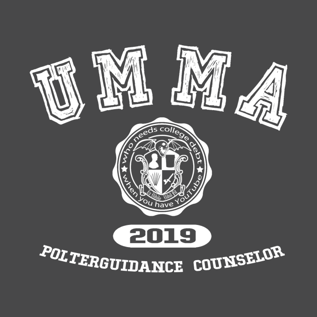 UMMA Student Shirt Light Ink by UncleMonster