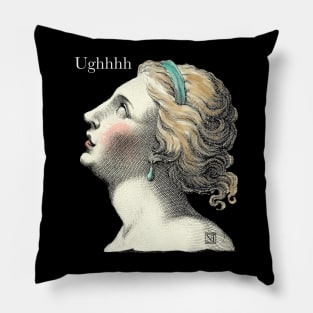 Exasperated Goddess Ughhh - Aphrodite Pillow