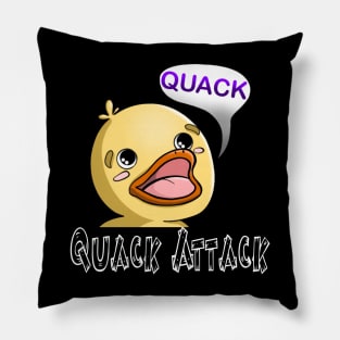 Quack Attack, Baby Duck, Twitch Streamer Emote Pillow