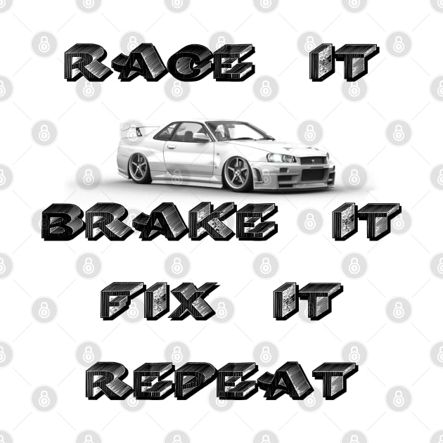 Race It Brake It Repeat by Techno4War