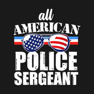 American Police Sergeant T-Shirt