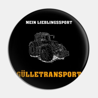 Mein Lieblingssport - Gülletransport Pin