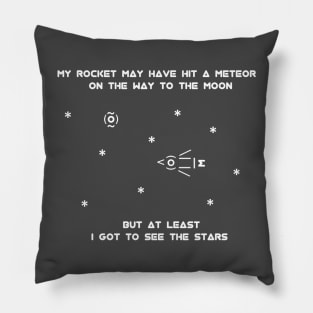 Shoot for the moon Pillow