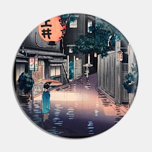 Ushigome Kagurazaka by Tsuchiya Koitsu Pin